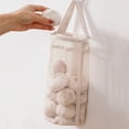 thumbnail image 2 of ZFSBZBS Reusable Breathable Hanging Storage Mesh Bags, Onion Bags Mesh Garlic Net Bag, Washable Kitchen Storage Holder Bag for Potatoes, Onions, Garlics, Vegetables, Fruit, 2 of 6