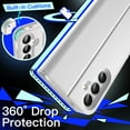 thumbnail image 6 of JETech Wallet Case for Samsung Galaxy S24 5G, Shockproof PU Leather Magnetic Flip Cover with Card Holder, Stand Feature and Full Camera Protection (White), 6 of 6