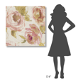 thumbnail image 4 of Global Gallery's 'Touch of Rose II' By Pela Stretched Canvas Wall Art, 4 of 4