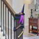 thumbnail image 2 of Novedad de Halloween, colgante de adorno colgante de bruja estrellándose en un árbol con correa ajustable, puerta, porche, mago estrellado, accesorios de decoración interior al air, 2 of 5