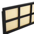thumbnail image 3 of Luana Cane Queen Headboard - Black, 3 of 4