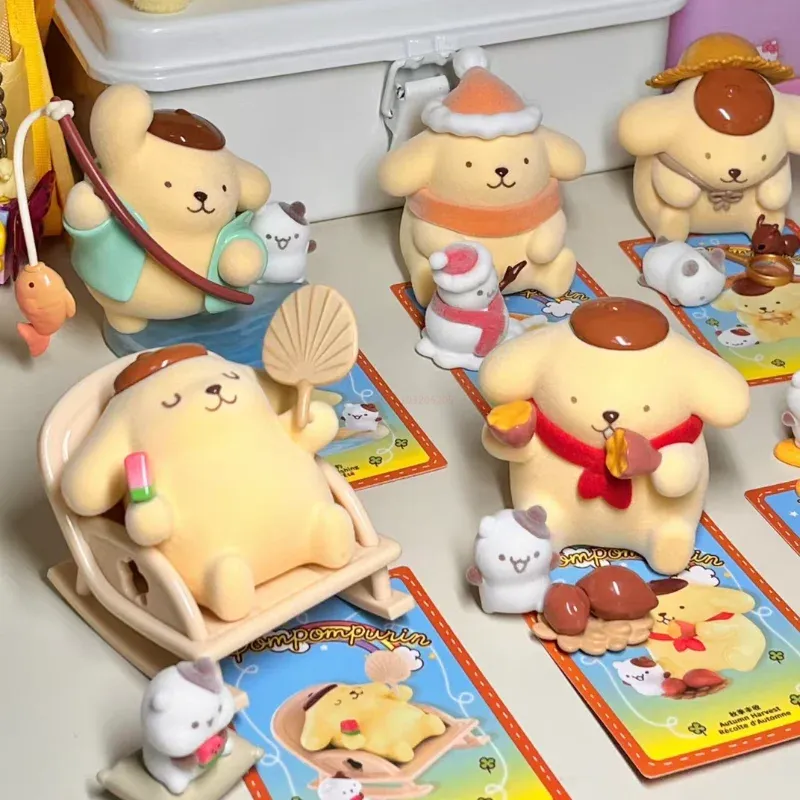 Miniso Sanrio Pom Pom Purin Childhood Four Seasons Series Blind