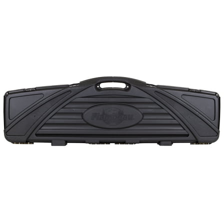 Flambeau Outdoors, Double Rifle and Shotgun Case, Black, 1 Piece, 53.5 inches Long, Plastic, Black