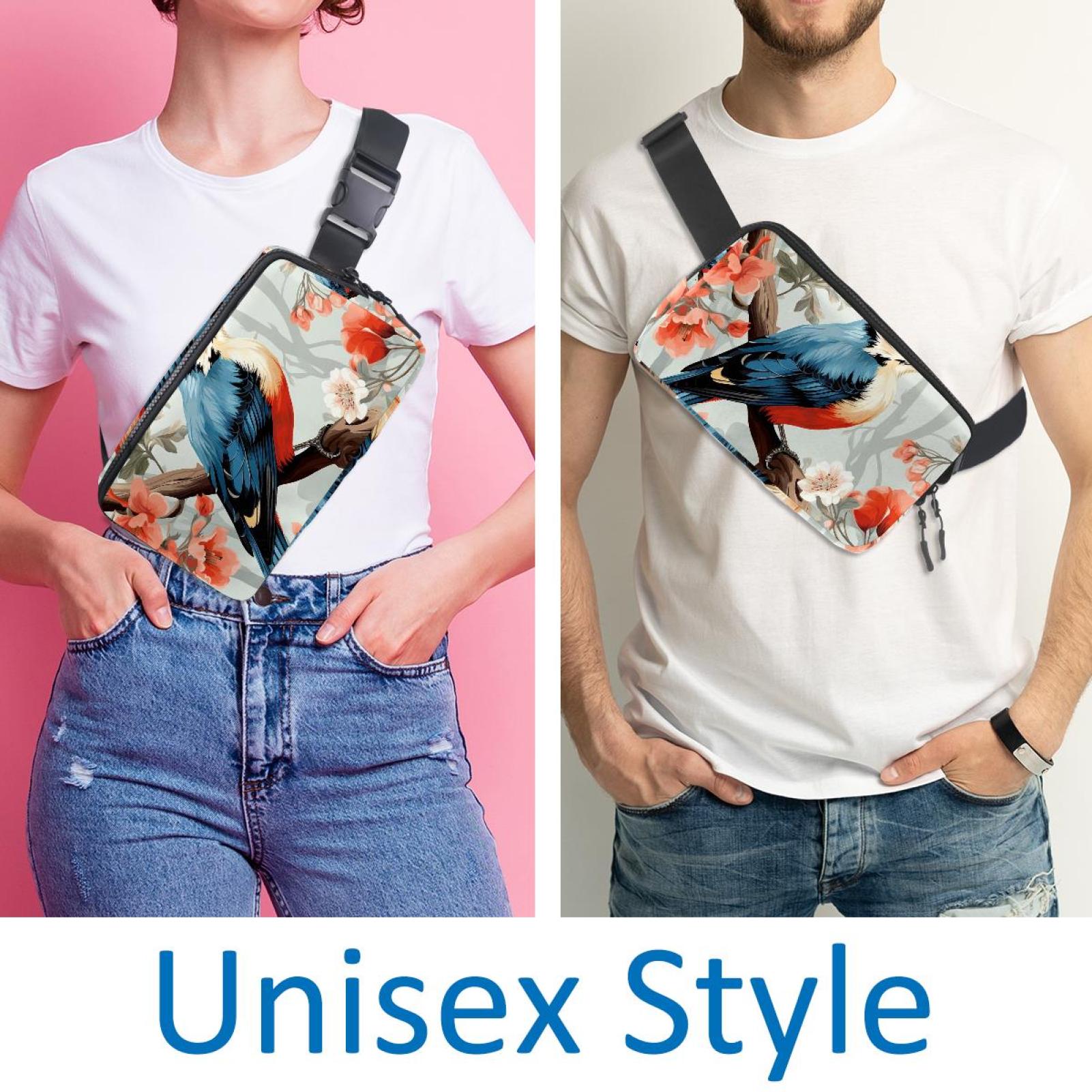 Woodpecker Fanny Packs Running Belt Belt Bag Lightweight Adjustable with Extension Strap Unisex