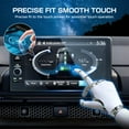 thumbnail image 2 of Canvcle 2 Pack Tesla Screen Protector 15.4 Inch New Model Y Juniper 2025-2026/2024-2025 Model 3 Highland Upgrade 8-Inch Rear Touchscreen Glass Protector Accessories, 2 of 7