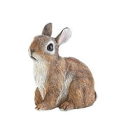Accent Plus 57073391 Cute Sitting Bunny Figurine, Brown