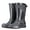 A_Gray, variant on Rain Boots for Women Mid Calf Fleece Rain Boots Waterproof Outdoor Garden Shoes Anti Slipping Womens Muck Boots Light Rain Shoes Womens Rain Boots