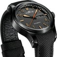 thumbnail image 3 of Fortis Aeromaster Stealth Automatic Black PVD Black Dial Black Textile Strap Day/Date Divers Mens Watch F4020007, 3 of 4