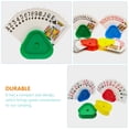 thumbnail image 2 of EeaseCA 4 Pcs Porte-Cartes en Forme de Triangle Accessoires de Jeu de Société, 2 of 9
