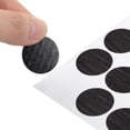 Hole Sticker Uxcell Self-adhesive Screw Hole Covers Caps Dustproof Sticker Black ...