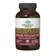 ORGANIC INDIA Psyllium Herbal Supplement 180 Vegetarian Capsules