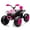 pink, variant on 24V 2-Seater Electric Kids ATV Ride-On Car – Dual 550W Motors, Off-Road 4-Wheeler, 14.4'' Wheels, LED Lights, Music, High/Low Speed, For Boys & Girls Ages 3-8