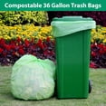 thumbnail image 3 of Bolsas de basura GreFusion compostables de 36 galones, extra gruesas, 1.28 ml, 3 of 6