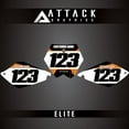 thumbnail image 3 of Attack Graphics Elite Number Plate Backgrounds for KTM 105 SX 2007, 3 of 3