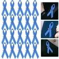 thumbnail image 2 of EeaseCA 100pcs Gratitude Ribbon Brooch Decals Charity Encouragement Ribbon Brooch Creative Pin, 2 of 8