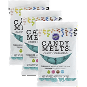(3 pack) Wilton Turquoise Candy Melts Candy, 12 oz., Pack of 3