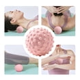 thumbnail image 1 of asaje manual , rodillo para fascitis plantar diámetro para gimnasio, pilates, rodillo muscular ligero de densidad, , Rosa claro Yinane Pelota de masaje, 1 of 8