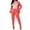 Watermelon Red, variant on Womens Business Blazers Set 2 Piece Suit Sets Ladies Casual Elegant Open Front Long Sleeves Blazer Jacket and Pencil Pants Work Office Formal Outerwear Wedding Gest Outfit