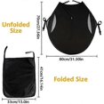 thumbnail image 2 of Universal stroller sunshade Anti-UV UPF50+ Hood Adjustable stroller hood Windproof Protection Sunshade UV protection for Stroller Carrier Stroller Bas, 2 of 5