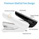 thumbnail image 3 of KW-triO Desktop Stapler 20Sheet Capacity for Paper Binding Reduced Effort Suitable for 24/6 26/6 Staples for Shop School Office Home Supplies, 3 of 5