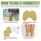 thumbnail image 2 of Mugwort Knee Joint Patch Warm Compress Ginger Patch Neck, Shoulder, Waist And Leg Pain Knee Joint Patch Back & Lumba, 2 of 5