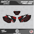thumbnail image 4 of Kalair GFX Graphics Kit for Yamaha WR450F (2003-2004) Twitch Series, 4 of 5