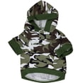 thumbnail image 1 of Camisa de camuflaje para perros, trajes para perros, disfraz de camuflaje, sudadera con capucha de camuflaje para perros, ropa para perros pequeños Yorkie, 1 of 7
