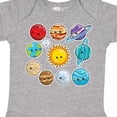 thumbnail image 4 of Inktastic Happy Sun Moon and Planets Boys or Girls Baby Bodysuit, 4 of 5