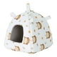 thumbnail image 1 of Nido colgante para loros con forro y accesorios multifuncionales para periquitos. Cama ligera y cómoda para mascotas de 14 × 14 × 15 cm. Búho, 1 of 9
