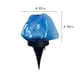 thumbnail image 3 of Luces solares de suelo para exterior | Luces LED impermeables para jardín | Encendido y apagado automático | Resistente a la intemperie IP42 | Iluminación paisajística de plástico azul para patios y, 3 of 8