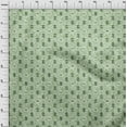 thumbnail image 3 of oneOone Viscose Chiffon Mint Green Fabric Floral & Geometric Sewing Craft Projects Fabric Prints By Yard 42 Inch Wide, 3 of 4