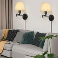 thumbnail image 4 of Wall Lamp (Set Of 2), Swing Arm Wall Lamp, Modern Reading Wall Lamp For Corridors, Bedrooms And Living Rooms, 4 of 4