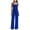 A-Blue, variant on Womens Travel Outfits for Airplane 2 Piece Set Summer Outfits Tank Top Wide Leg Pantsuit Vacation Clothes