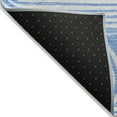 thumbnail image 3 of Addison Rugs Chantille Indoor/Outdoor Contemporary Art Deco Blue Washable Rectangle Rug, 3' x 5', 3 of 6