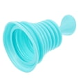 Axio Toilet Plunger Kitchen Sink Waste Pipe Unblocker Cleaner Blue (Sky