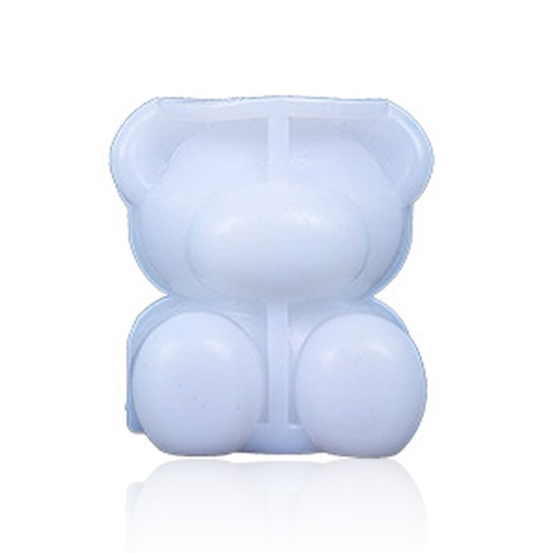 Advancent Molde de silicona para bolas de hielo, forma de Animal encantador, bandeja para cubitos de hielo lavable hermética, molde para Cocina y Comedor Tipo 2