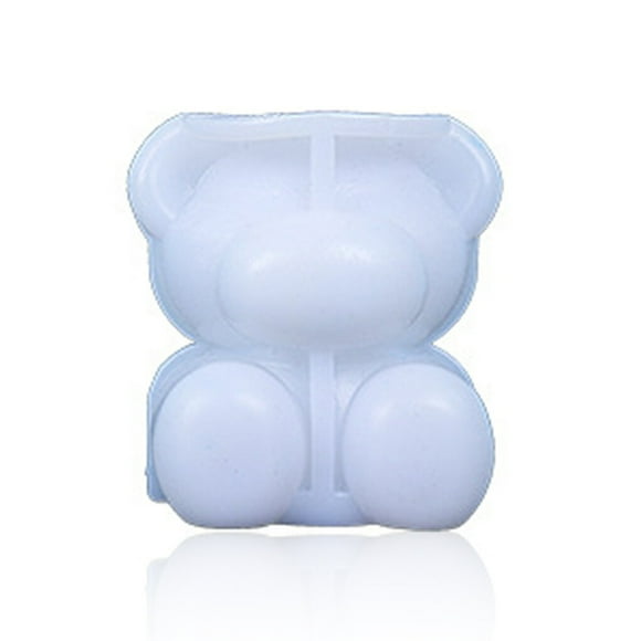 Bewildely Molde de bola de hielo de silicona con forma de Animal, molde de barra para hacer cubitos de hielo hermético portátil Flexible para Cocina y Comedor Tipo 2