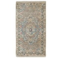 thumbnail image 2 of Machine Made Polyester 1'8''x2'10'' Durable Indoor Outdoor Rectangular Washable Oriental Pattern Footmat MFM093, 2 of 6