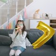 thumbnail image 3 of Número de 40 pulgadas de aluminio Balloon Bebé de cumpleaños Body Party Globos digitales Tmvgtek Para estrenar, 3 of 8