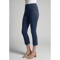 thumbnail image 2 of Jessica London Women's Plus Size Stretch Cotton Eyelet Capri Legging, 2 of 4