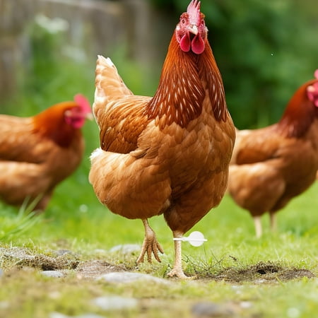 FRCOLOR 50pcs Poultry Leg Bands Rooster Leg Rings Chicken Bird Leg Rings Chicken Supplies FRCOLOR 50pcs Poultry Leg Bands Rooster Leg Rings Chicken Bird Leg Rings Chicken Supplies