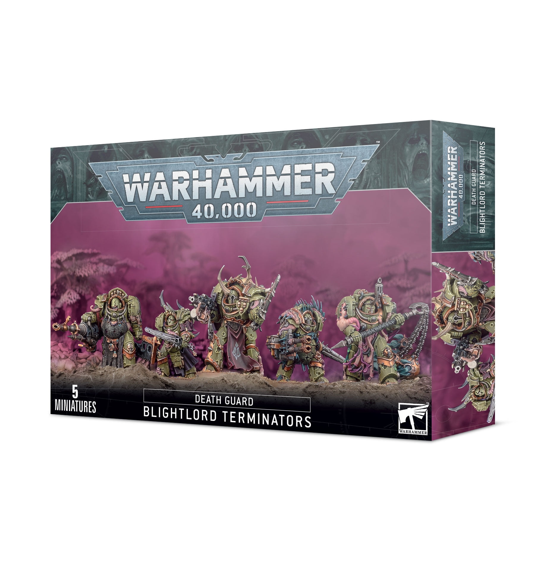 Chaos Space Marines - Death Guard: Blightlord Terminators (Warhammer 40,000 - Games Workshop)