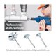 thumbnail image 4 of Protector de accesorios de plomería JINMJMXG 3 pulgadas Acero inoxidable Plata, 4 of 5