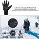 thumbnail image 2 of Guantes de ciclismo Guantes de invierno cálidos Guantes con pantalla táctil repelentes al agua Guantes para correr a prueba de viento Guantes deportivos antideslizantes para hombres y mujeres para, 2 of 6
