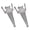 Clear, variant on Mens Hair Styling Clips With Seamless Grip Construction For Natural Volumes Boosters