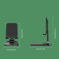 thumbnail image 3 of Oliegs Adjustable Aluminum Alloy Lazy Foldable Phone Stand Holder For Desk Tablet Live Streaming & Home Use, 3 of 7