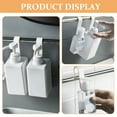 thumbnail image 2 of 8pcs Wall Mounted Hook Shower Bottle Holder Bathroom Hook Lotion Bottle Hooks, 2 of 6