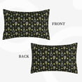 thumbnail image 2 of Sikiie Tennis Rackets Print Plush Pillow Cover, Wrinkle-proof and Stain-resistant Pillow Protector without Pillow Core, Home Decoration-14"x20", 2 of 6