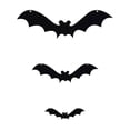 thumbnail image 5 of Cififendec Halloween Bat Cutout Banner, Spooky Hanging Garland for Front Porch Wall Window Yard Creepy Season Party Accent, 5 of 5