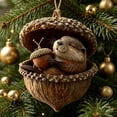 thumbnail image 3 of Adorables Adornos de Animales Del Bosque: Una Linda Decoración Colgante para El Árbol de Navidad, La Decoración Navideña Del Hogar y La Exhibición de Temporada., 3 of 6
